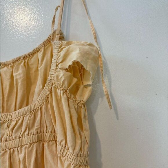 VINCE Ruched Midi Cami Dress - Picture 6 of 8